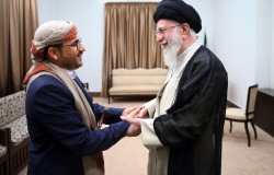 Mohammad Abdulsalam and Supreme Leader Khamenei