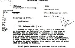 Kennan's Long Telegram