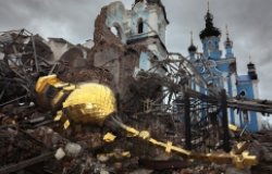 Ruined Ukrainian Cathedral