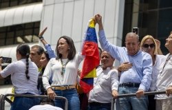 Maria Corina Machado and Edmundo Gonzales 