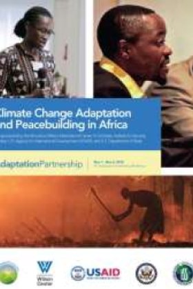 Climate Change Adaptation and Peacebuilding in Africa: An Adaptation Partnership Workshop Report