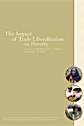 The Impact of Trade Liberalization on Poverty