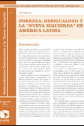 Pobreza, desigualdad y la "nueva izquierda" en Am&#233;rica Latina