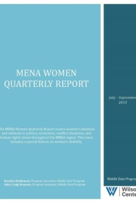 MENA Women Quarterly Report (July-September 2015)